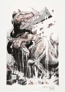 Doug Wildey | Godzilla Portfolio #1 Signed Original Art (Toho/Dark Horse, 1987).... | Heritage