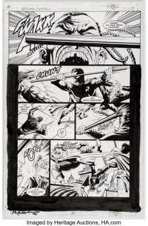 Gulacy, Paul - Paul Gulacy and Charles Yoakum Batman: Outlaws #1 Page 19 Original Art (DC, 2000). ...