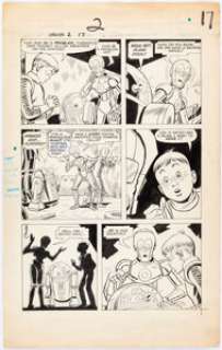 Romita Sr., John | John Romita Sr. and Al Williamson Droids #2 Story Page 13 Original Art (Marvel/Star, 1986).... | Heritage