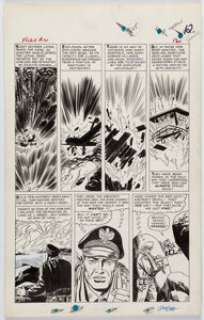 Ayers, Dick | Dick Ayers and Frank Giacoia Sgt. Fury Annual #1 Story Page 12 Original Art (Marvel, 1965).... | Heritage