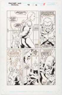 Rubi, Mel - Mel Rubi, Steve Moncuse, and others The Punisher War Journal #78 Story Page 6 Original Art (Marvel, 1995)....