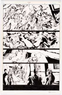 McKone, Mike - Mike McKone, Eric Cannon, and others Exiles #4 Story Page 5 Original Art (Marvel, 2001)....