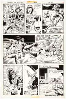 Gulacy, Paul | Paul Gulacy and Al Milgrom Master of King Fu #20 Story Page 17 Original Art (Marvel, 1974).... | Heritage