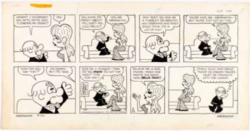 Ridgeway, Frank - Frank Ridgeway Mr. Abernathy Sunday Comic Strip Original Art dated dated 3-20-1977 (King Features Syndicate, 1977)...