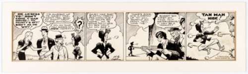 Capp, Al | Al Capp Li’l Abner Daily Comic Strip Original Art dated 12-27-34 (United Feature Syndicate, 1934). ... | Heritage