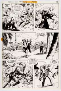 Heath, Russ | Russ Heath Our Army at War #256 Sgt. Rock Story Page 13 Original Art (DC, 1973). ... | Heritage