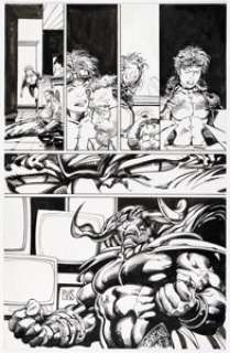 Smith, Barry | Barry Windsor-Smith and Alex Bialy WildStorm Rising #1 Story Page 22 Original Art (Image, 1995).... | Heritage