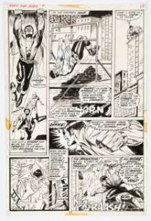 Graham, Billy | Billy Graham and Syd Shores Hero for Hire #4 Page 12 Original Art (Marvel, 1972).... | Heritage