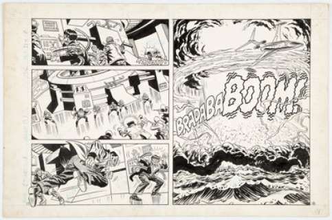 Andru, Ross | Ross Andru, Frank Giacoia, and Dave Hunt The Amazing Spider-Man #131 Story Page 17-18 Original Art (Marvel, 1974).... | Heritage