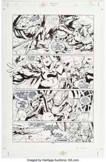Rouleau, Duncan - Duncan Rouleau, Keron Grant, and Marlo Alquiza Action Comics #790 Story Page 17 Original Art (DC, 2002)....