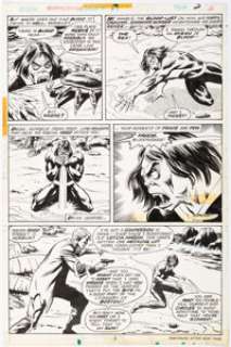 Heck, Don | Don Heck and Bob McLeod Fear #29 Story Page 3 Morbius Original Art (Marvel, 1975).... | Heritage