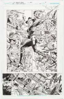 Garcã­a-Lopez, José Luis | José Luis GarcÃ­a-Lopez All Star Western #31 Story Page Original Art (DC, 2014).... | Heritage