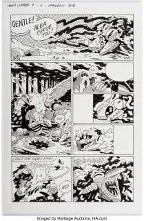 MacLean, Andrew - Andrew MacLean Head Lopper #9 Story Page 11 Original Art (Image, 2018)....