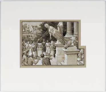 Matania, Fortunino | Fortunino Matania Britannia and Eve Magazine Illustration Original Art (c. 1940s).... | Heritage