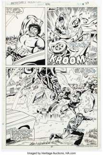 Buscema, Sal | Sal Buscema and Mike Esposito The Incredible Hulk #231 Story Page 15 Original Art (Marvel, 1979).... | Heritage