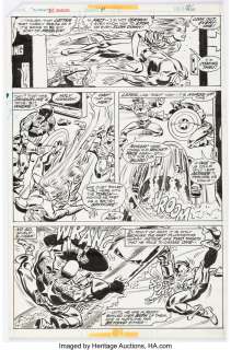 Robbins, Frank | Frank Robbins and Frank Springer The Invaders #11 Story Page 14 Original Art (Marvel, 1976).... | Heritage