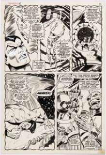 Severin, Marie | Marie Severin and Mike Esposito (as Joe Gaudioso) Sub-Mariner #18 Story Page 2 Original Art (Marvel, 1969).... | Heritage