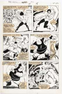 Ditko, Steve | Steve Ditko and Klaus Janson The Avengers Annual #15 Story Page 11 Original Art (Marvel, 1986).... | Heritage