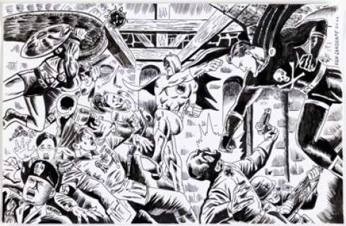 Landgraf, Ken - Ken Landgraf - DC Heroes Specialty Illustration Original Art (2022). ...