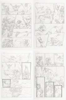 Giorello, Tomas | Tomas Giorello Conan the Cimmerian #13/63 Story Page Original Art Group of 4 (Dark Horse, 2009).... (Total: 4 Original Art) | Heritage