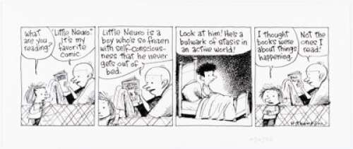 Thompson, Richard | Richard Thompson Cul de Sac Daily Comic Strip Original Art dated 3-26-08 (Washington Post, 2008). ... | Heritage