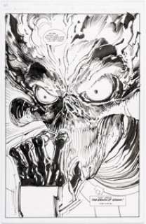 Smith, Andy | Andy Smith and Bill Sienkiewicz Mars Attacks #1 Splash Page 22 Original Art (Image, 1997).... | Heritage