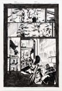 Woods, Pete - Pete Woods and Cam Smith Detective Comics #794 Story Page 7 Original Art (DC, 2004)....