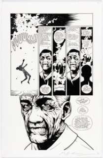 Huddleston, Mike - Mike Huddleston Coffin #4 Story Page 15 Original Art (Oni Press, 2001)....