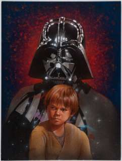 Busch, Matt - Matt Busch - Darth Vader / Anakin Skywalker Painting Original Art (undated)....