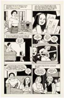 Jaime Hernandez | Whoa, Nellie! #2 Story Page 1 Original Art (Fantagraphics, 1996). | Heritage