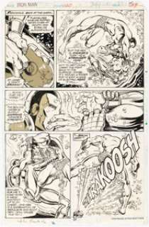 John Romita Jr. And Bob Layton | Iron Man #120 Story Page 15 Original Art (Marvel, 1979). | Heritage