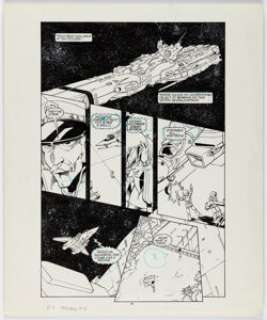 Dave Johnson and Jeff Dee - Robotech: The Macross Saga #5 Story Page 15 Original Art (Comico, 1985).