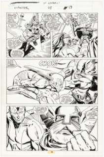 Paul Smith And Al Milgrom | X-Factor #43 Story Page 19 Original Art (Marvel, 1989). | Heritage