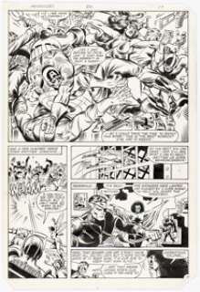 Al Milgrom And Joe Sinnott | The Avengers #231 Story Page 13 Original Art (Marvel, 1983). | Heritage