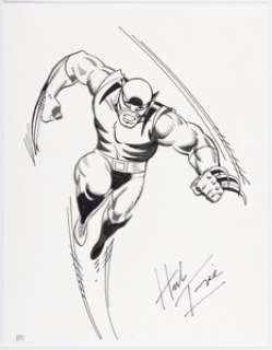Herb Trimpe - Wolverine (First Appearance) Specialty Illustration Original Art (undated). | Heritage