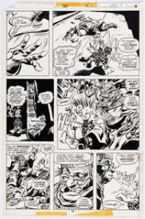 Gene Colan and Tom Palmer Howard the Duck #24 Story Page 10 Original Art (Marvel, 1978). | Heritage
