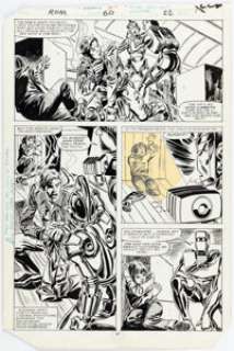 Steve Ditko Rom #60 Story Page 17 Original Art (Marvel, 1980). | Heritage