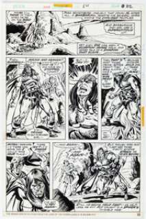 John Buscema and Tom Palmer Conan the Barbarian #54 Story Page 13 Original Art (Marvel, 1975). | Heritage