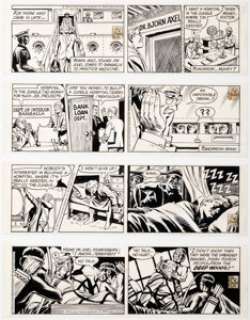 Sy Barry The Phantom Daily Comic Strip Original Art Group of 4 (King Features Syndicate, 1990). (Total: 4 Original Art) | Heritage