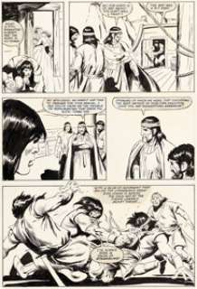 John Buscema Conan the Barbarian #140 Story Page 4 Original Art (Marvel, 1982). | Heritage
