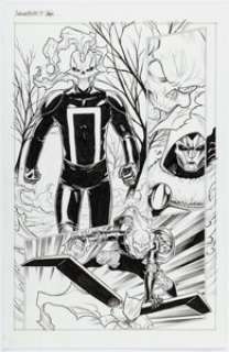 Jim Towe Avengers Forever #11 Story Page 11 Original Art (Marvel, 2023).