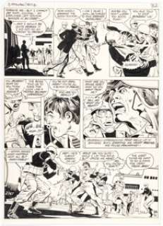 José Luis García-Lopez and Dick Giordano DC Special Series #27 - Batman vs. the Incredible Hulk Story Page 32 Original Art (DC/Marvel, 1981). | Heritage