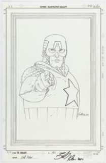 Scott Kolins The New Invaders #0 Cover Original Art (Marvel, 2004).