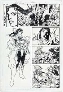 José Luis García-Lopez and George Pérez DC Special: Return of Donna Troy #1 Story Page 16 Original Art (DC, 2005).