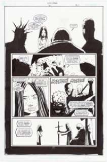 Dean Ormston Lucifer #14 Story Page 21 Original Art (DC, 2001).