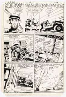 Herb Trimpe and Jack Abel G.I. Joe #6 Story Page 14 Original Art (Marvel, 1982). | Heritage