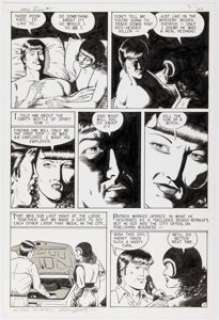 Terry Beatty Ms. Tree’s Thrilling Detective Adventures #1 Story Page 7 Original Art (Eclipse, 1983). | Heritage