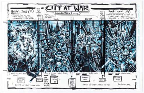 Kevin Eastman Teenage Mutant Ninja Turtles: The Ultimate Collection Volumes 4 and 5 Concept Preliminary Original Art (IDW, 2012). | Heritage