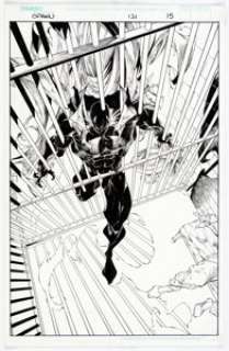 Angel Medina and Danny Miki Spawn #121 Splash Page 15 Original Art (Image, 2002).