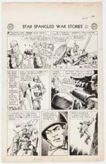 John Severin Star Spangled War Stories #65 Story Page 2 Original Art (DC, 1958). | Heritage